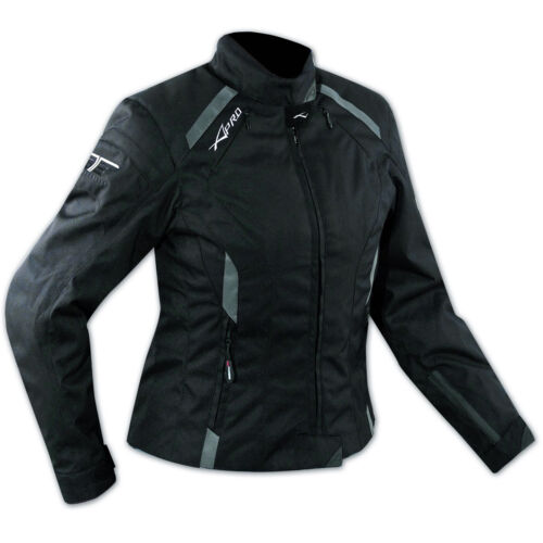 Jacket Textile Ladies Motorcycle Motorbike All Season CE Armour A-PRO Black S - Bild 1 von 3
