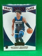 Anthony Edwards 2020-21 Panini Contenders RED DRAFT CLASS NBA Timberwolves #5