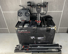 AS-IS DJI CPZM000144 Ronin-M Gimbal 3-Axis Stabilizer  Bad Battery/ No Charger 
