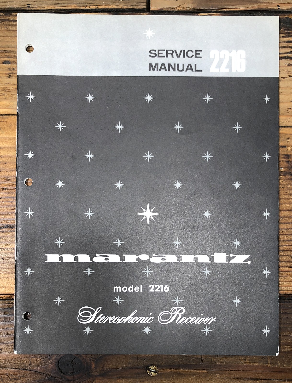 Marantz Model 2216 Receiver Service Manual *Original*