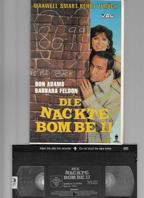 VCL  Don Adams   DIE NACKTE BOMBE II  Maxwell Smart kehrt zurück    VHS Rarität
