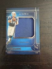 PEYTON MANNING 2025 Panini Silhouette Jumbo Memorabilia 74/99 Colts