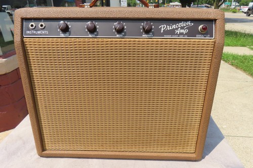 FENDER 1962 PRINCETON-AMP BROWN TOLEX 6G2-A MINT! TIME CAPSULE 1 OWNER! pre-CBS