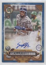 2022 Topps Gypsy Queen Indigo 41/150 Yonny Hernandez #GQA-YH Auto 0s55