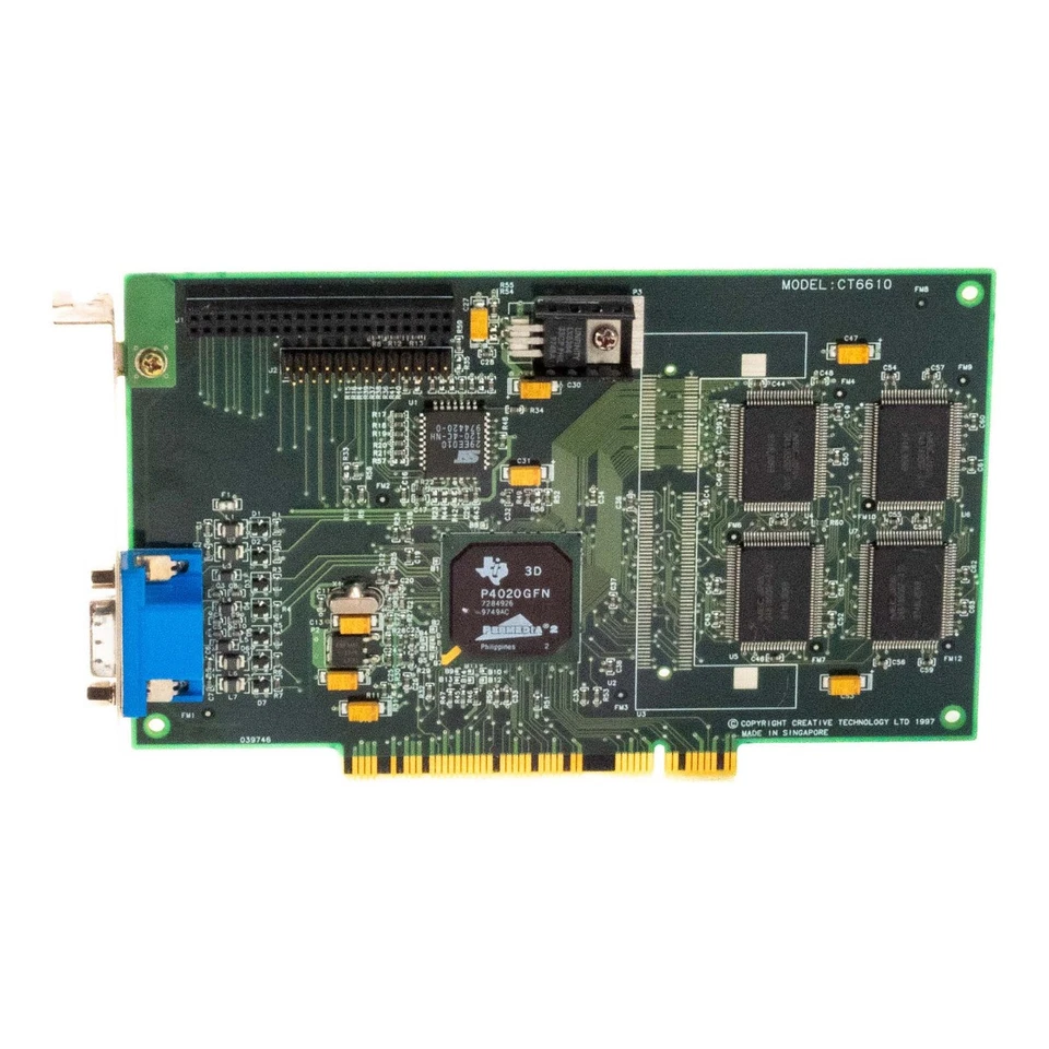 Graphics Card Creative Labs 3D Blaster Exxtreme CT6610 Permedia 2 4MB SGRAM PCI - Image 2 of 3
