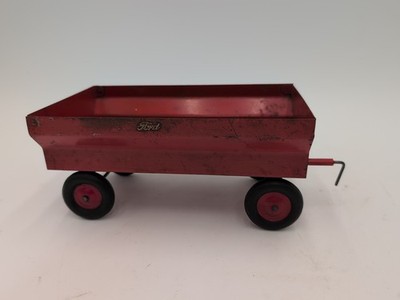 1/12 Slik Ford Red Flare Box Wagon Farm Toy