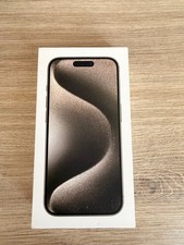  Empty Box ONLY Apple iPhone 15 Pro Max Black Titanium 256GB