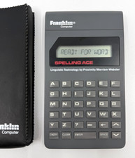 Franklin Computer Spelling Ace PS-99 Spell Checker 1988 Vintage, Works