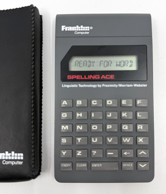 Franklin Computer Spelling Ace PS-99 Spell Checker (1988)   Vintage, Works