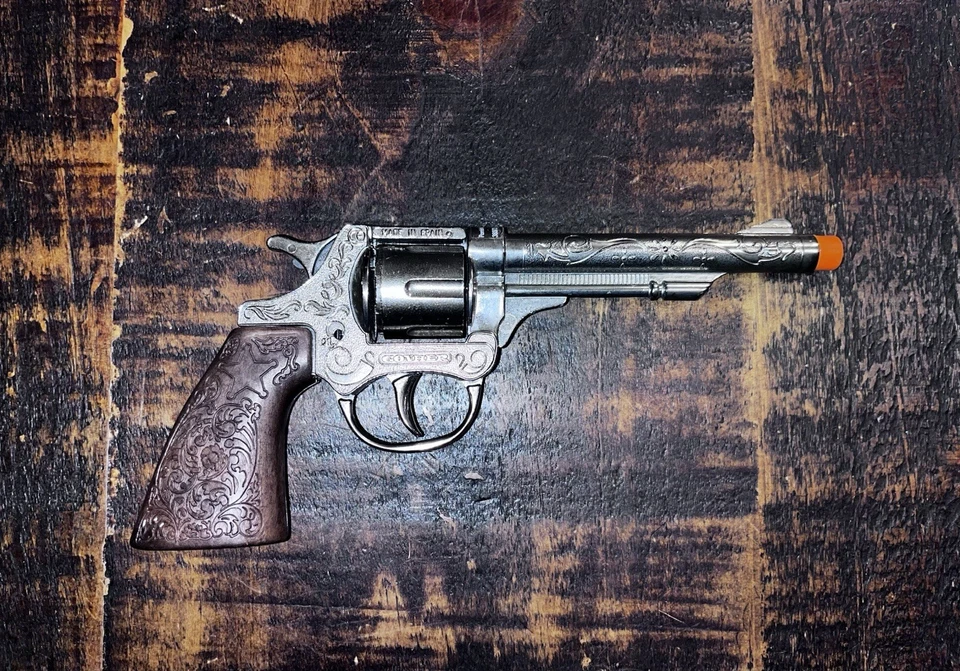 Vintage Toy Gonher Cap Gun No. 80  Made In Spain 44-03440 C/Castalla Nice! - Image 2 of 4