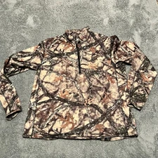 Mountain Dew x Lost Camo Shirt Mens Large XD Half Zip Pullover Sweatshirt 