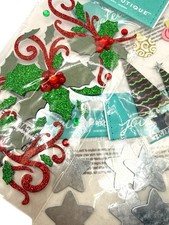 Jolee's Dimensional Christmas Holiday Ornaments Scrapbooking 3D Stickers Lot 4