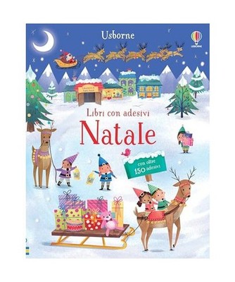 Natale. Con adesivi. Ediz. a colori [Libri con adesivi. A partire da 3 anni], Be