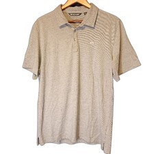 Travis Mathew Golf Polo Shirt Men's XL Heather Gray Performance Short Sleeve