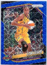 2025 Panini Prizm WNBA #106 Lisa Leslie Blue Velocity Prizms