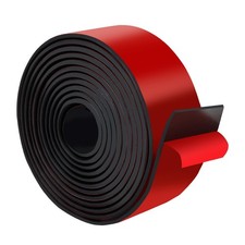 Rubber Strips with Adhesive Backing Self Stick Neoprene Solid Rubber Sheets Roll