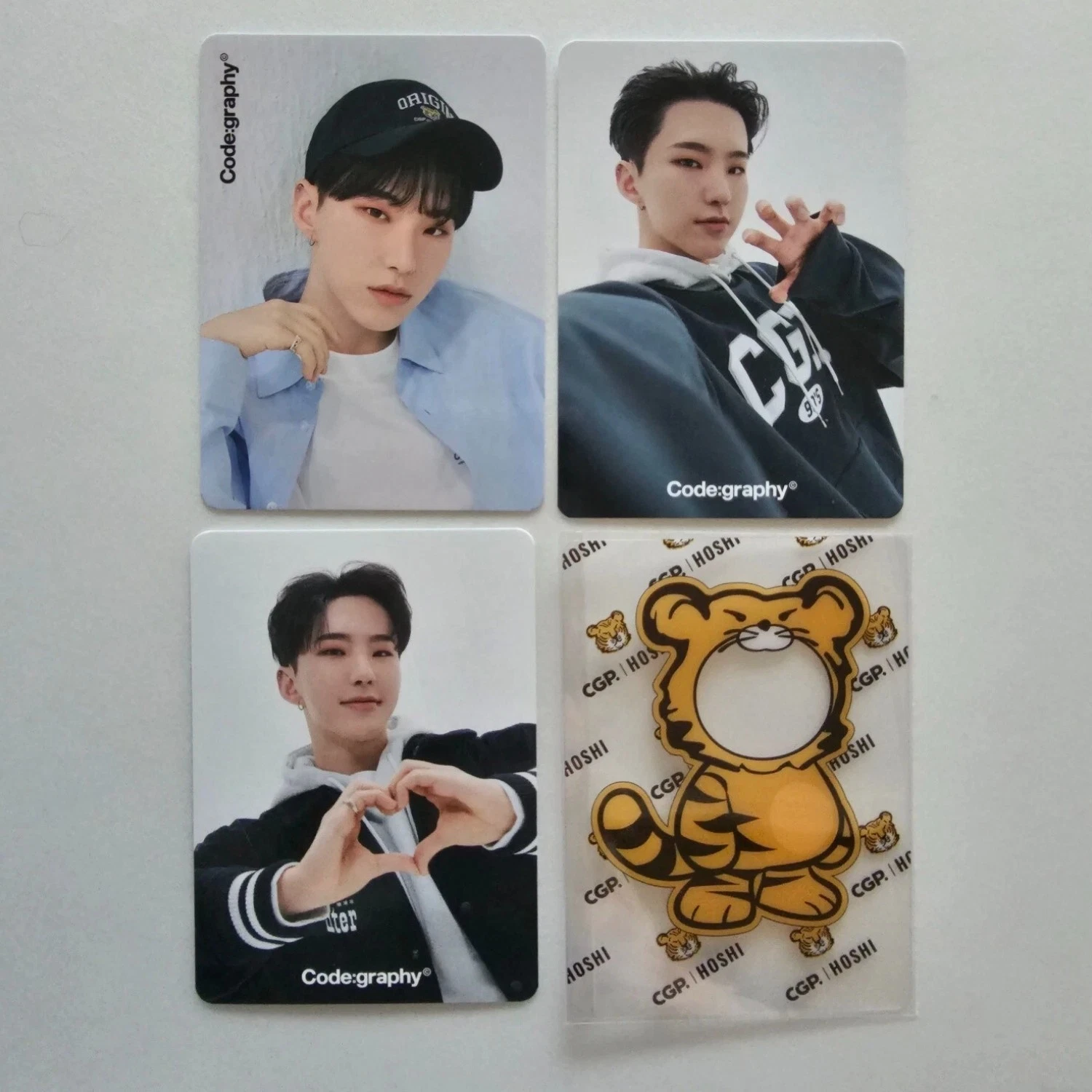 SEVENTEEN HOSHI x CODEGRAPHY 23 SS Promotional PHOTOCARD SET - product detail image 1