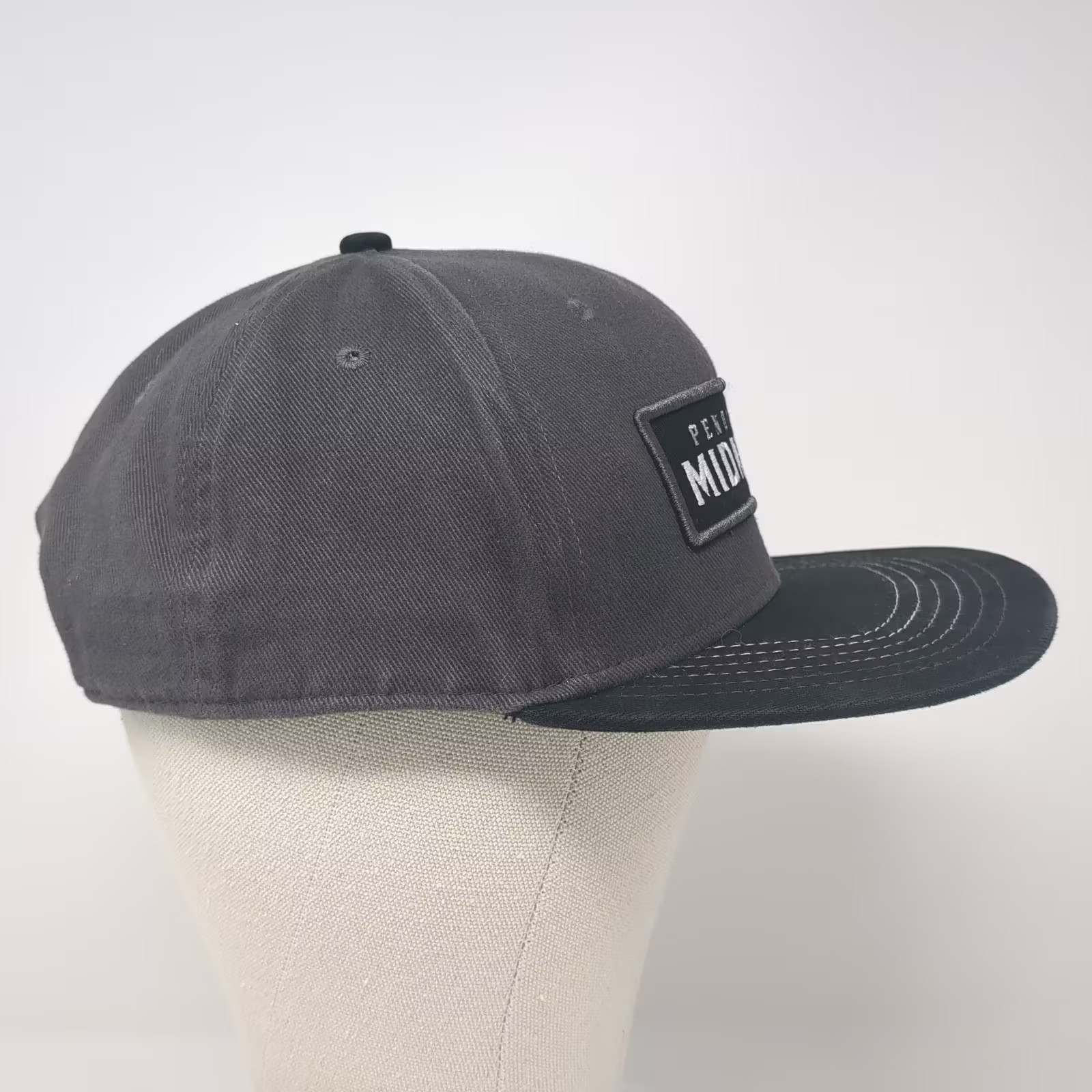 Pendleton Snapback Hat Gray Black OS Midnight Whi… - image 5