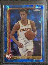 2025-26 Topps Chrome Sapphire Dyson Daniels #68 Atlanta Hawks