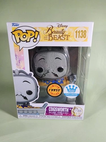 Funko Pop! Disney Beauty and the Beast - Cogsworth (Chase) Funko Exc