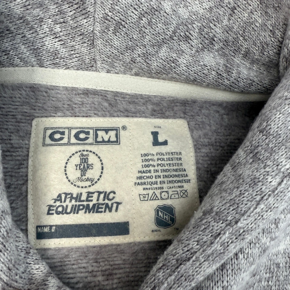 Toronto Maple Leafs Mens Large Pullover Sweater 100 Year Centennial Classic CCM - Image 3 of 4