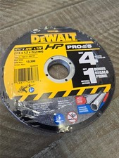 Dewalt DW806285 Cutting Wheel 4-Pack Bonus 4-1/2" x .45" x 7/8" Pro Pack NEW
