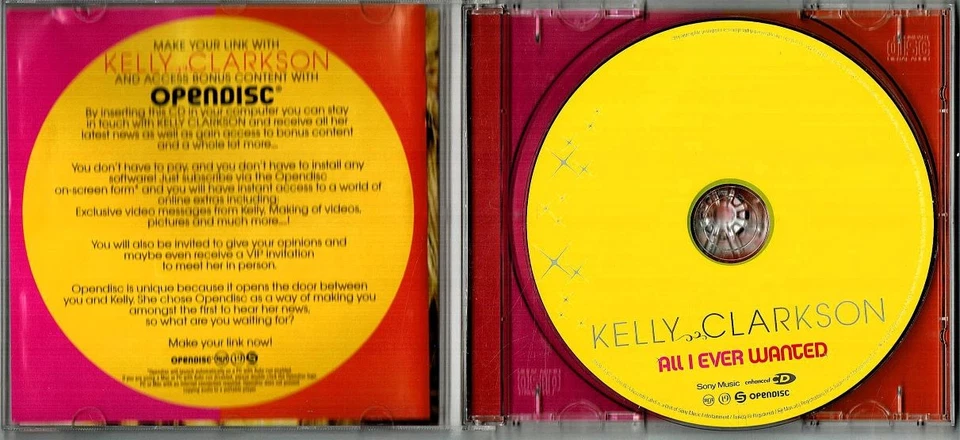 CD - Kelly Clarkson - " All I Ever Wanted " - - Bild 2 von 2