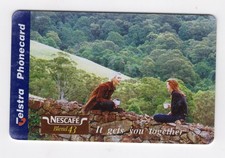 Australia Telstra Phonecard Nescafe Blend 43