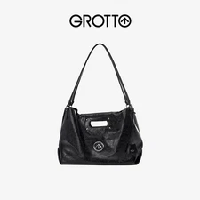 GROTTO Carry Shoulder Bag Crossbody Hobo Soft Bag 3 Colors