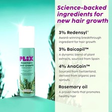 Plix Rosemary Hair Growth Advanced Serum 3 Redensyl , 4 AnaGain   3 Baicapil