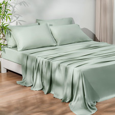Phf 6Pcs Cooling Sheets Set King Size100 Rayon Derived From Bamboo For Hot