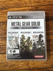 Metal Gear Solid HD Collection — PS3 — Complete CIB — MGS2, MGS3, Peace Walker