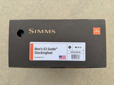 Simms Uomo G3 Guide Calza Trampoliere Taglia ML 9-11, NUOVO IN SCATOLA