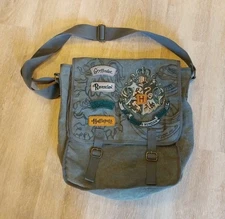 Harry Potter Hogwarts School Canvas Messenger Bag Warner Bros. Animations Straps