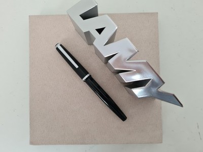 Lamy Ratio 46Pn ''MK?'' Patronenfüller Füllhalter schwarz Vintage