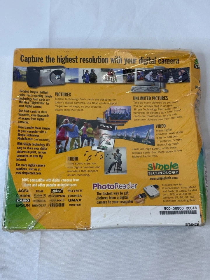 Kodak Digital Film Card For Digital Cameras 8 MB 3.3v STI-SM3/8 - Image 3 of 4