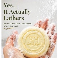 PH Design Organics Natural Shampoo Bar Aragon Oil Eco Bar; White Citrus  Sage