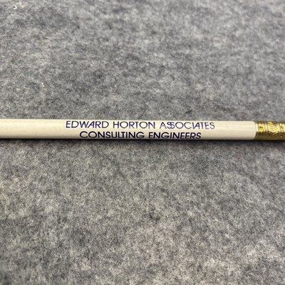 Vintage Edward Horton Associates Consulting Engineers Advertising Pencil USA