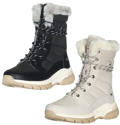 Mustang Damen Schuhe Winterschuhe Damenschuhe Schnürer Boots Winter 1481-603
