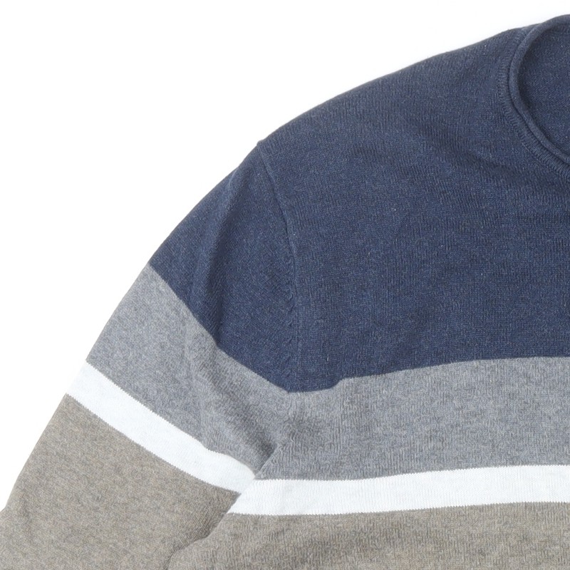 Springfield Men's Blue Beige XL Pullover Jumper image 5