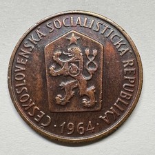 1964 Czechoslovakia 50 Haleru - Coin #C-093