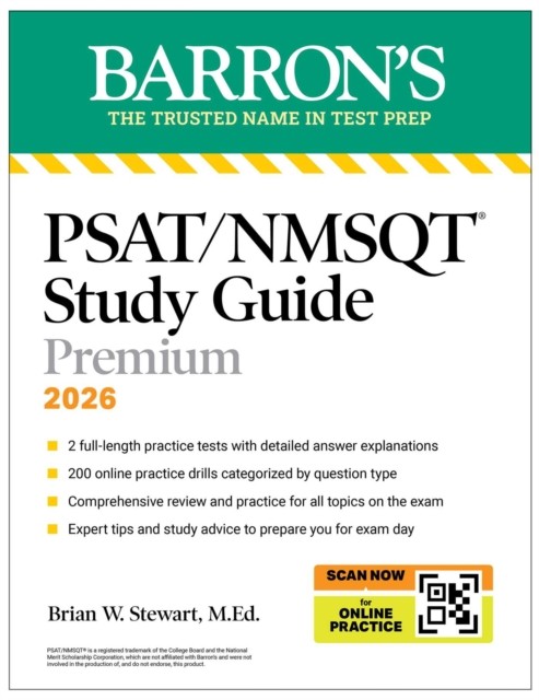 PSATNMSQT Premium Study Guide 2026 2 Practice Tests  Comprehensive  PAPERBACK
