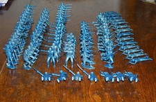 Nice Lot of 94 Civil War Union MPC Metallic Blue Soldiers Figures