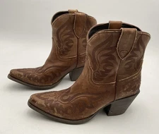 ARIAT Women's Chandler Distressed Brown Leather Boot Size 7.5B Open Box