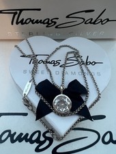 Thomas Sabo Kette & Stein Charm Anhänger 