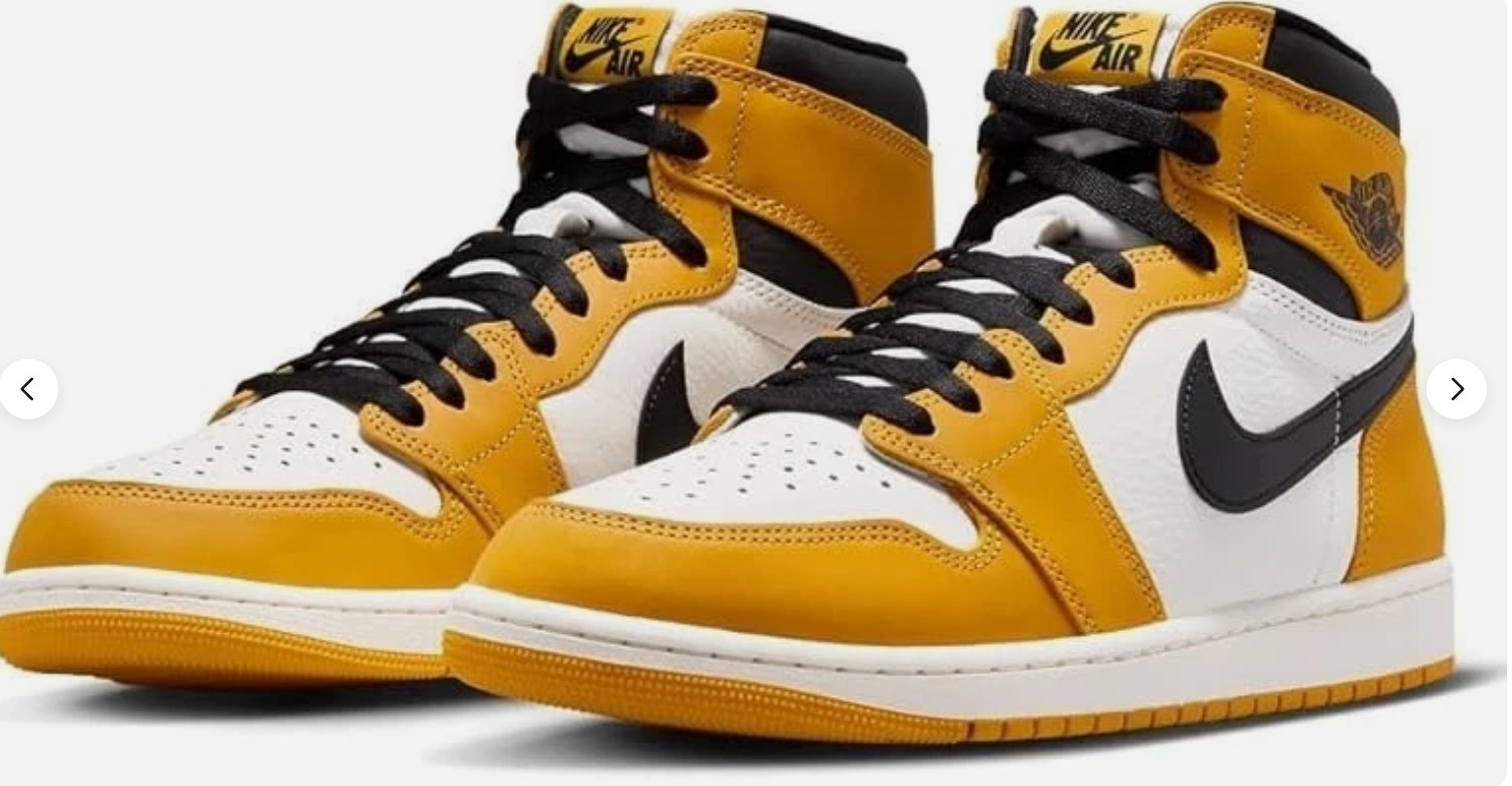 Nike Air Jordan 1 Retro High OG Yellow Ochre DZ5485 701 Fashion Shoes
