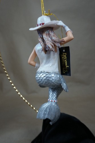 2006 DECEMBER DIAMONDS CASEY THE COWGIRL 55-90323 ORNAMENT 7" TALL MERMAID - Picture 8 of 15