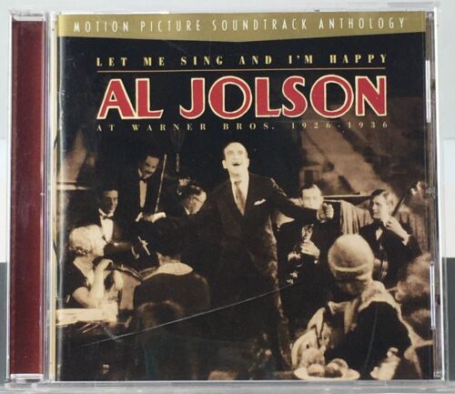 Al Jolson Motion Picture Soundtrack Anthology 1926-1936 Audio CD 1996 Turner