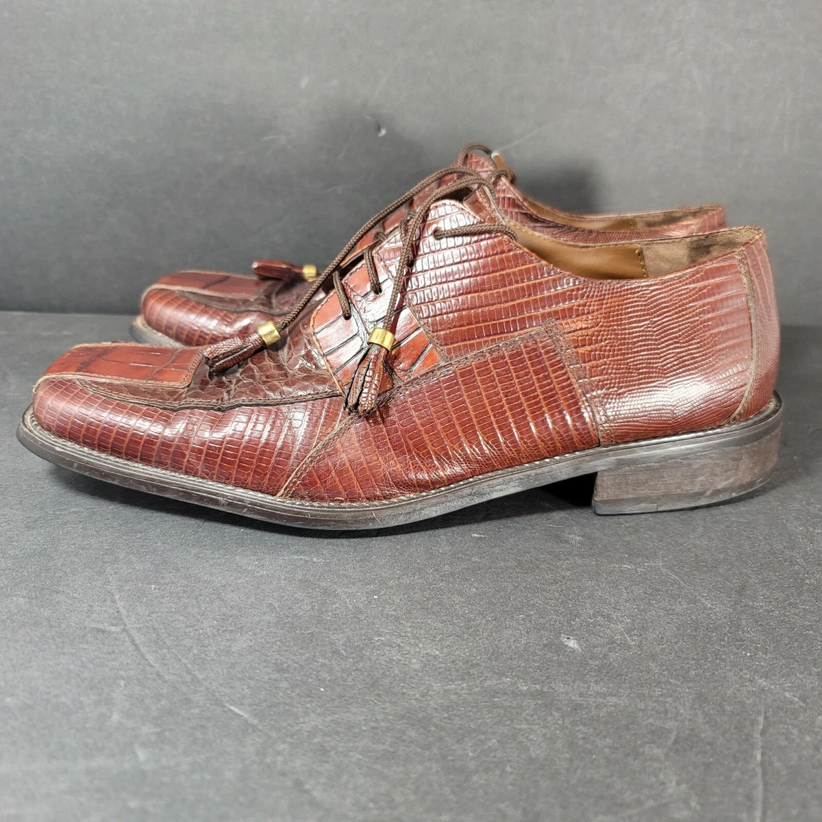 Stacy adams top snakeskin boots