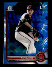 2022 Bowman Draft Sapphire Edition #BDC-163 Nate Savino